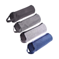 Пенал-тубус школьный на молнии "Джинс", МИКС Пенал-тубус школьный на молнии "Джинс", МИКС