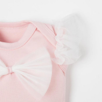 Боди с бантиком Крошка Я, BASIC LINE, рост 62-68 см