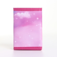 Кошелёк детский на липучке &laquo;Выбражулька&raquo;, цвет розовый