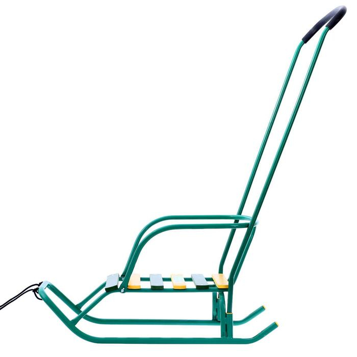 Санки &laquo;Ветерок 6&raquo;, цвет зелёный