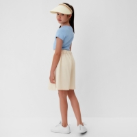 Юбка-шорты для девочки MINAKU цвет бежевый, рост 152 см Юбка-шорты для девочки MINAKU цвет бежевый, рост 152 см