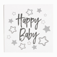 Новогодний подарочный набор Крошка Я &laquo;Тигруля&raquo;, плед 90х100см, пинетки 10-12 см