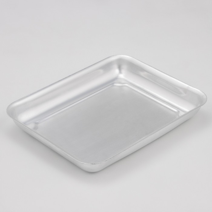 Противень алюминиевый &laquo;Малыш&raquo;, 24&times;30 см, цвет серебряный