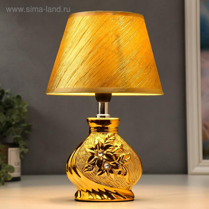 Лампа настольная 16277/1GD Е14 40Вт золото 17х17х26 см RISALUX Лампа настольная 16277/1GD Е14 40Вт золото 17х17х26 см RISALUX