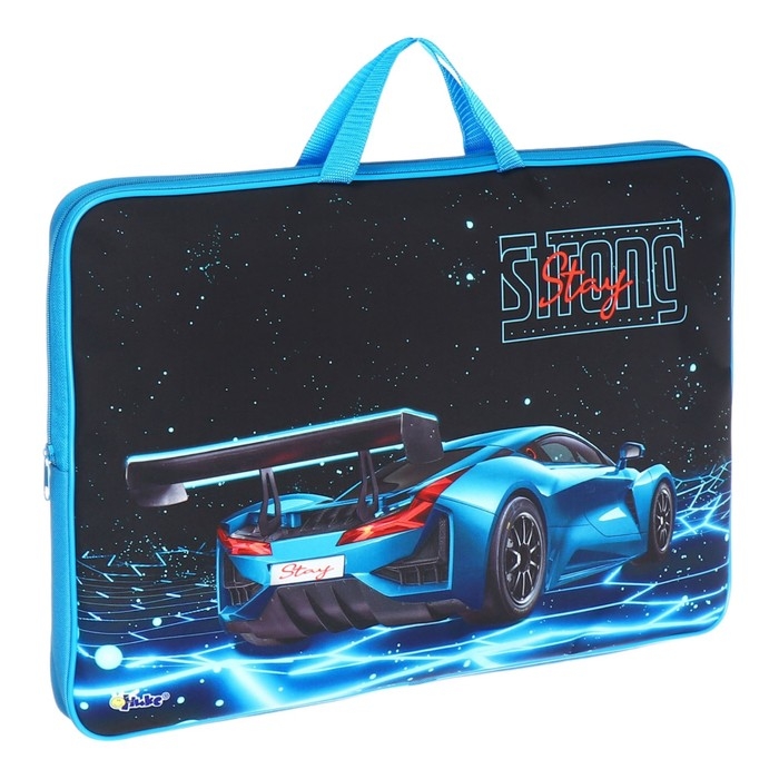 Папка для чертежей и рисунков А3, 475 х 345 х 45 мм, с ручками, текстиль, ПМД 3-20, Папка для чертежей и рисунков А3, 475 х 345 х 45 мм, с ручками, текстиль, ПМД 3-20,"Автодвиж"