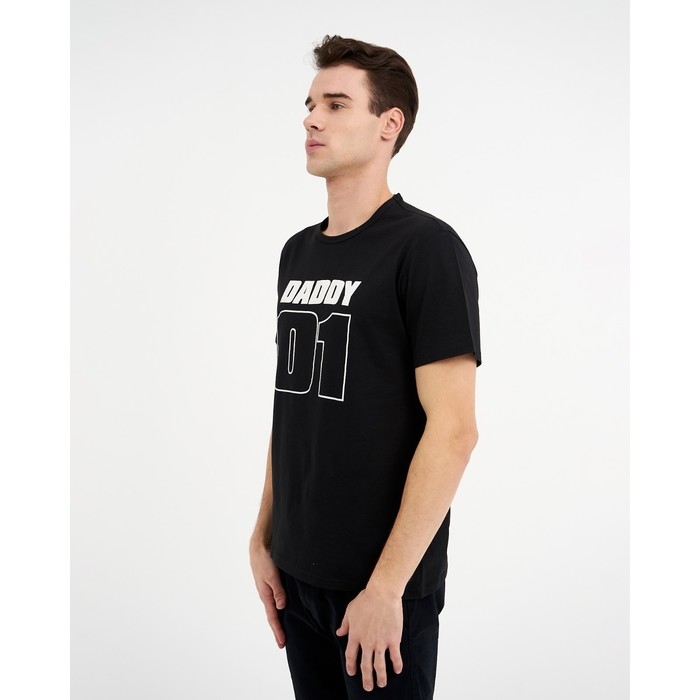 Футболка мужская KAFTAN "Sport Family", чёрный, р. 52