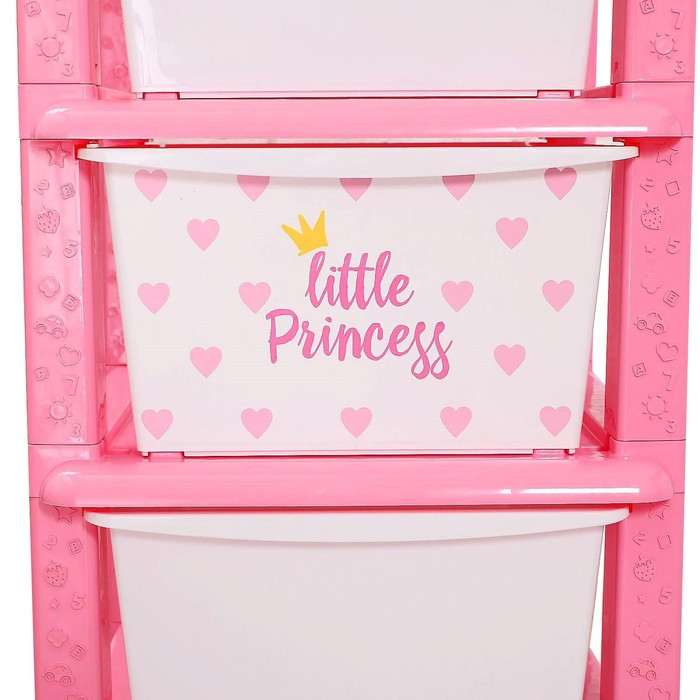 Комод детский &laquo;Принцесса &laquo;, 5 секции