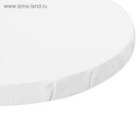 Холст круглый на подрамнике Calligrata, d-20 см, 2 см, хлопок 100%, акриловый грунт, cреднезернистый, 380 г/м&sup2;