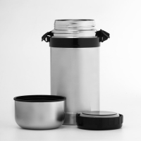 Термос для еды с широким горлом, 1 л, 10 ч, 24 х 10 см