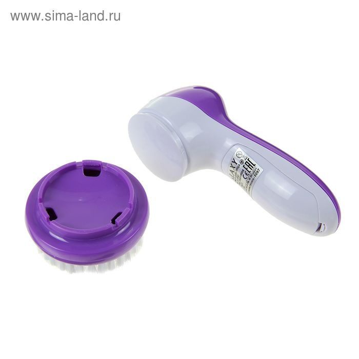 Массажер для лица Galaxy GL 4941, 6 насадок, 2 скорости, 2хАА (не в комплекте) Массажер для лица Galaxy GL 4941, 6 насадок, 2 скорости, 2хАА (не в комплекте)