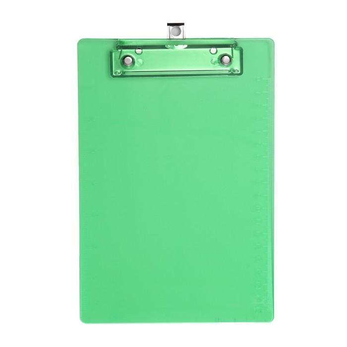 Планшет с прижимом А5 Callligrata, пластик, прозрачный, МИКС Планшет с прижимом А5 Callligrata, пластик, прозрачный, МИКС