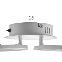 Люстра MONZA с ДУ CHL-52391 40 Вт, REV Ritter