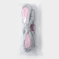 Повязка для умывания Доляна «Лили», цвет серый Повязка для умывания Доляна «Лили», цвет серый