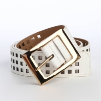 Ремень женский, ширина 4 см, цвет белый Ремень женский, ширина 4 см, цвет белый