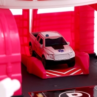 Парковка «Станция скорой помощи», с металлическими машинкой и вертолётом Парковка «Станция скорой помощи», с металлическими машинкой и вертолётом