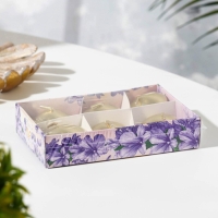 Набор свечей "Овал", 6 штук, золотистая, 4&times;2см