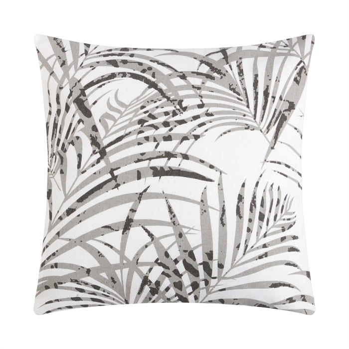 Наволочка декоративная 40х40 см,Tropics, цвет серый, 100% хлопок Наволочка декоративная 40х40 см,Tropics, цвет серый, 100% хлопок