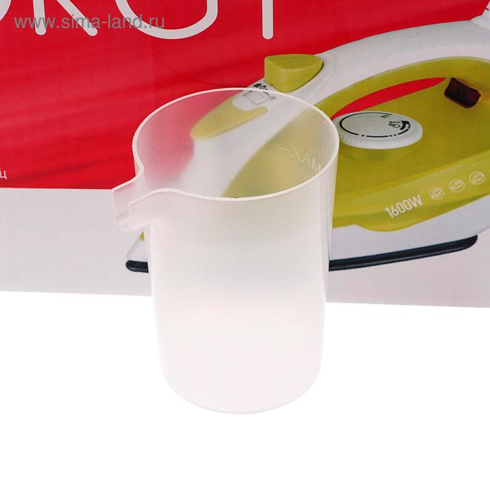 Утюг ENERGY EN-327, 1600 Вт, тефлоновая подошва, 170 мл, бело-жёлтый Утюг ENERGY EN-327, 1600 Вт, тефлоновая подошва, 170 мл, бело-жёлтый