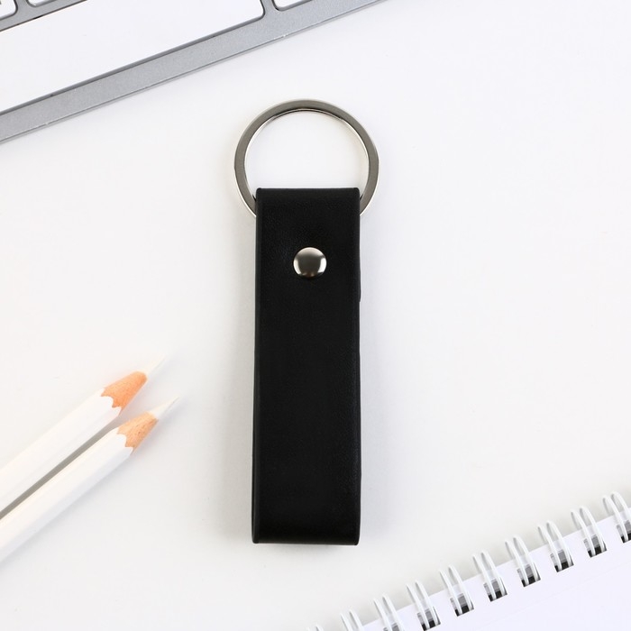 Брелок для ключей кожзам &laquo;Настоящий мужик&raquo;, 11 х 2.5 см