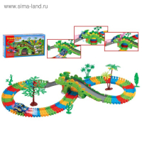 Автотрек-конструктор «Дино парк», МИКС Автотрек-конструктор «Дино парк», МИКС