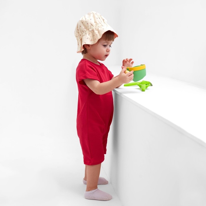 Песочник-футболка детский MINAKU, цвет фуксия, рост 74-80 см Песочник-футболка детский MINAKU, цвет фуксия, рост 74-80 см