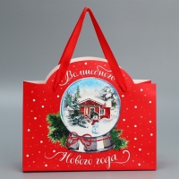 Пакет подарочный новогодний &laquo;Волшебного Нового Года&raquo;, 30 х 19,7 х 10 см, Новый год