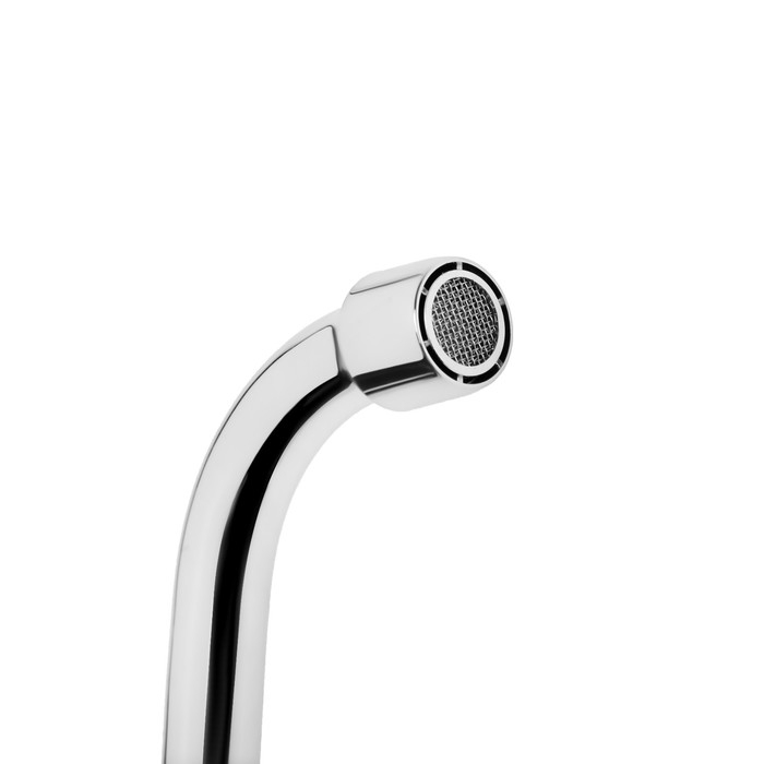 Моносмеситель Моносмеситель"ЦС-СМ" СМ510005, вентильный, белый маховик, хром