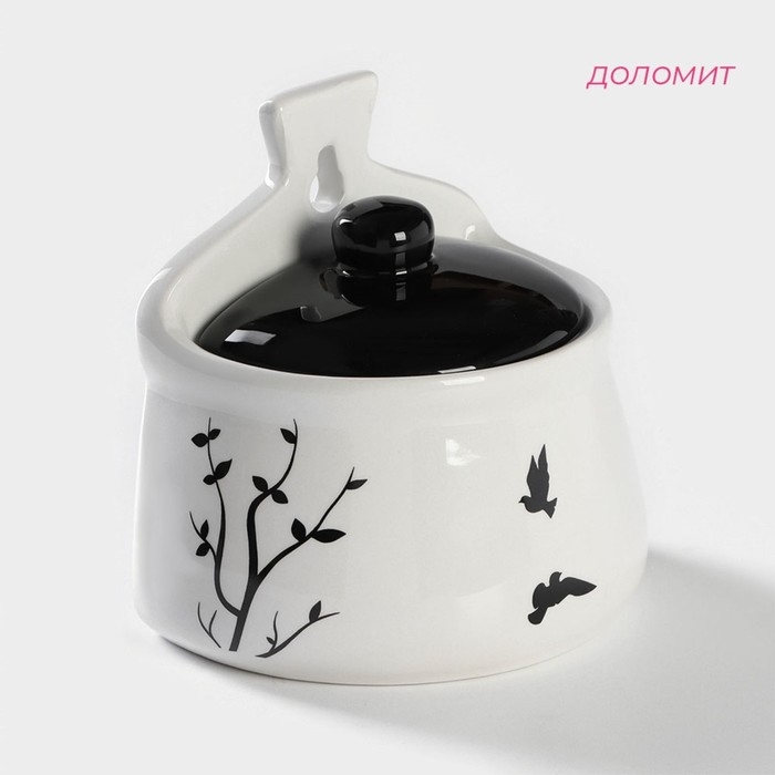 Солонка Доляна &laquo;Весенний вечер&raquo;, 600 мл, 14&times;10&times;14 см