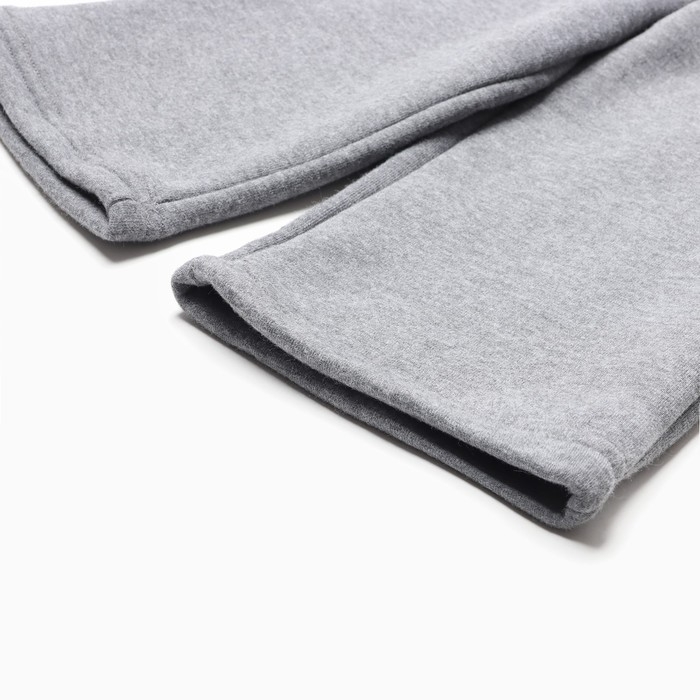 Брюки для девочки, НАЧЁС, цвет тёмно-серый меланж, рост 92 см