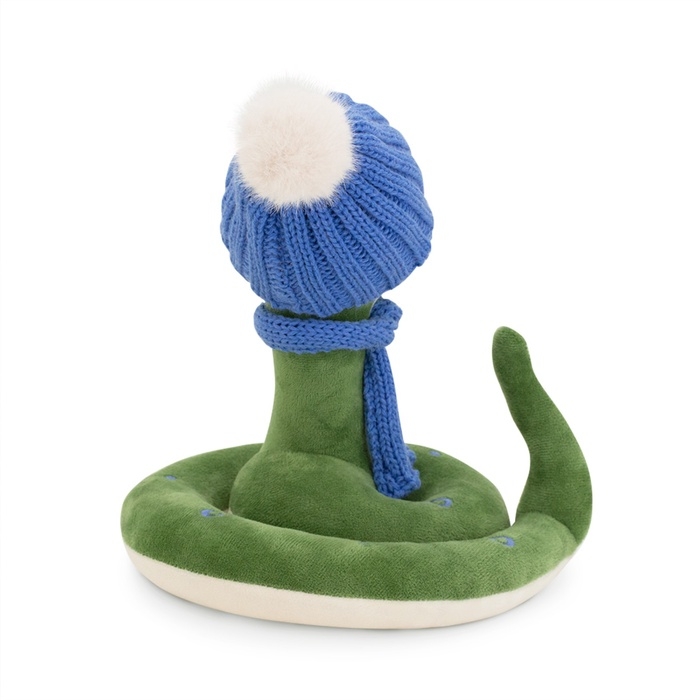 Новый год! Мягкая игрушка &laquo;Змей Сёма&raquo;, в синей шапке, 20 см