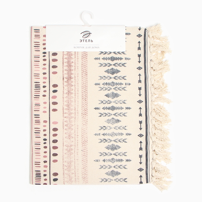 Ковер Этель &laquo;Africa&raquo;, 60х90 см , 50% хл, 50% п/э