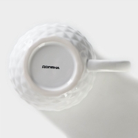 Кружка Доляна &laquo;Ананас&raquo;, 480 мл, цвет белый