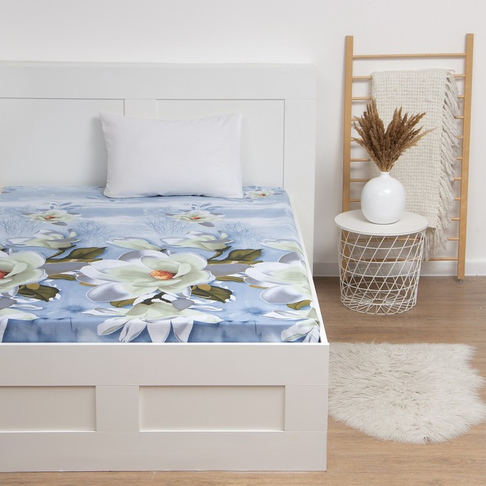 Простыня Этель &laquo;Кувшинки&raquo;200х220 см