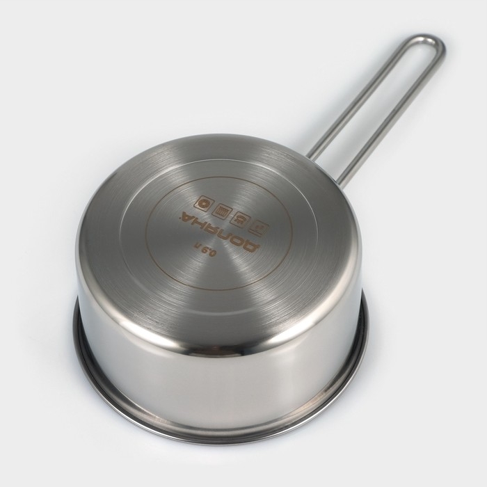 Ковш из нержавеющей стали &laquo;Грейт&raquo;, 0,9 л, индукция