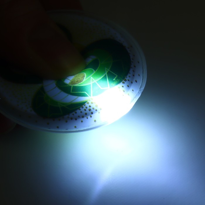 Новогодний брелок с фонариком для ключей &laquo;Новый год: Змейка&raquo; 5 х 10 см