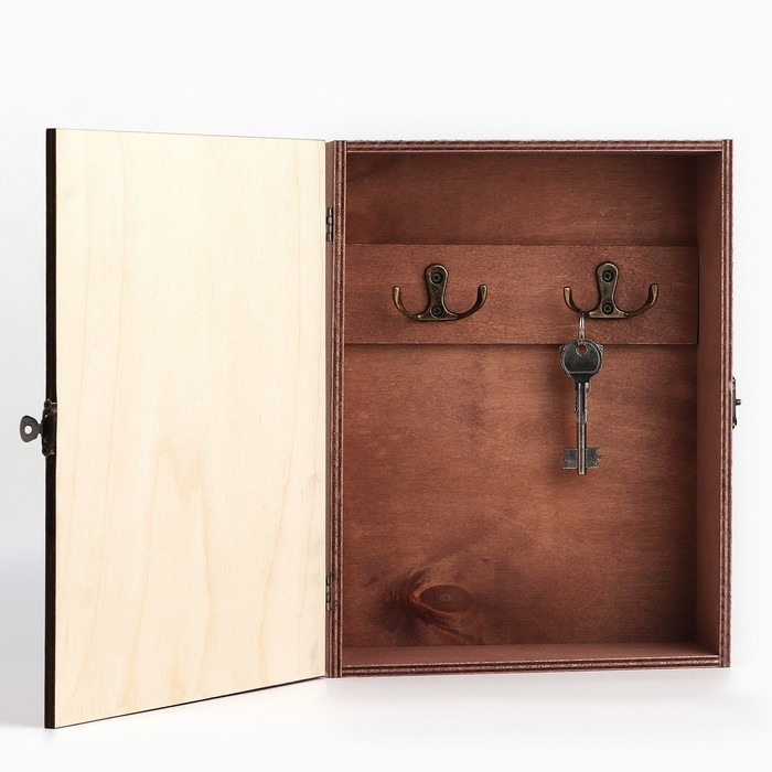 Ключница настенная &laquo;Бережем дом и счастье в нем&raquo;, 26 х 20 см.