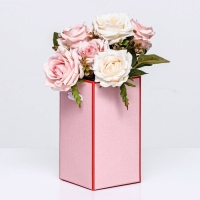 Набор коробок 3 в 1, красный, 17 х 25 см / 14 х 23 см/ 10 х 18 см