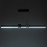 Светильник с ПДУ "Наоми" LED 18Вт 3000-6000К бело-черный 100х100 см Светильник с ПДУ "Наоми" LED 18Вт 3000-6000К бело-черный 100х100 см