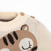 Костюм вязаный Крошка Я "Тигруля" рост 68-74 см