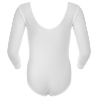 Купальник для гимнастики и танцев Grace Dance, р. 40, цвет белый