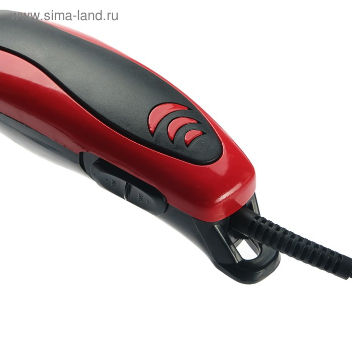Машинка для стрижки Luazon LTRI-14, 15 Вт, 3/6/9/12 мм, 220 В, красная Машинка для стрижки Luazon LTRI-14, 15 Вт, 3/6/9/12 мм, 220 В, красная