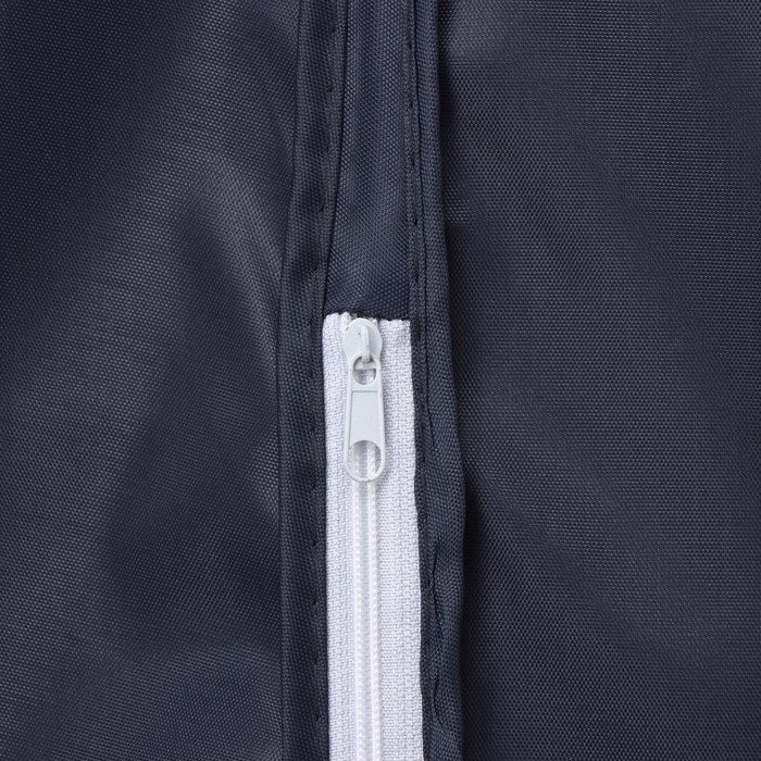 Чехол для одежды LaDо́m, ПВХ окно, плотный, 60&times;90 см, цвет графитовый