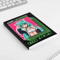 Ежедневник А5, 160 л. Мягкая обложка «Аниме девочка» Ежедневник А5, 160 л. Мягкая обложка «Аниме девочка»