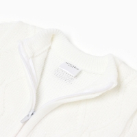 Комбинезон вязаный детский MINAKU, цвет белый, рост 74-80 см Комбинезон вязаный детский MINAKU, цвет белый, рост 74-80 см