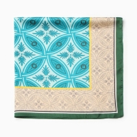 Платок женский MINAKU 70*70 см, зеленый Платок женский MINAKU 70*70 см, зеленый