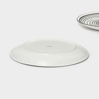 Набор тарелок обеденных фарфоровых Magistro Hypnose, 25,7×2,5 см, 2 шт Набор тарелок обеденных фарфоровых Magistro Hypnose, 25,7×2,5 см, 2 шт