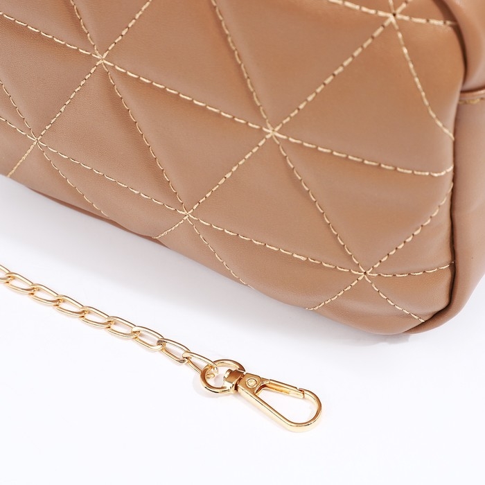 Сумка кросс-боди на молнии, цвет бежевый Сумка кросс-боди на молнии, цвет бежевый