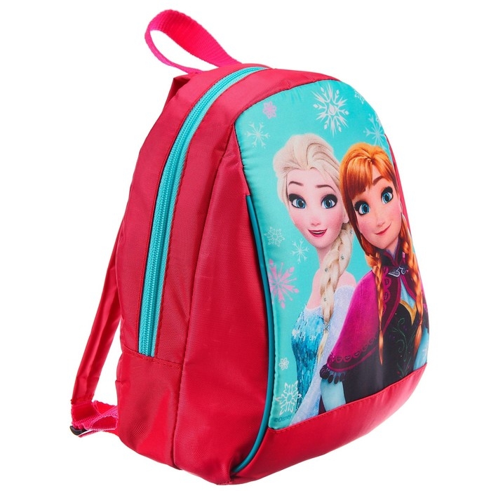 Рюкзак детский, отдел на молнии, 20 х 13 х 26 см «Анна и Эльза», Холодное сердце, МИКС Рюкзак детский, отдел на молнии, 20 х 13 х 26 см «Анна и Эльза», Холодное сердце, МИКС
