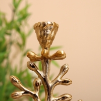 Подсвечник "Фьюри" алюминий 10х11,5х30 см Подсвечник "Фьюри" алюминий 10х11,5х30 см