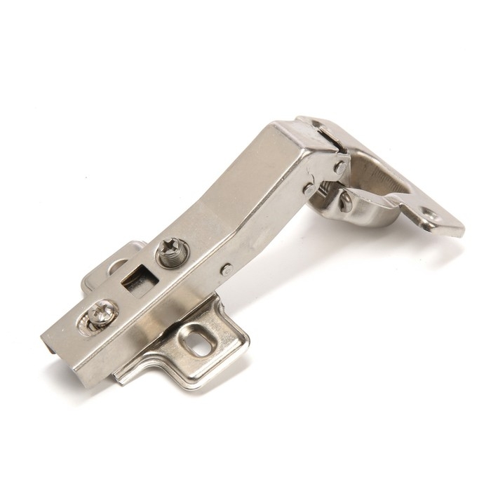 Петля мебельная накладная 45 градусов ТУНДРА, с доводчиком Петля мебельная накладная 45 градусов ТУНДРА, с доводчиком